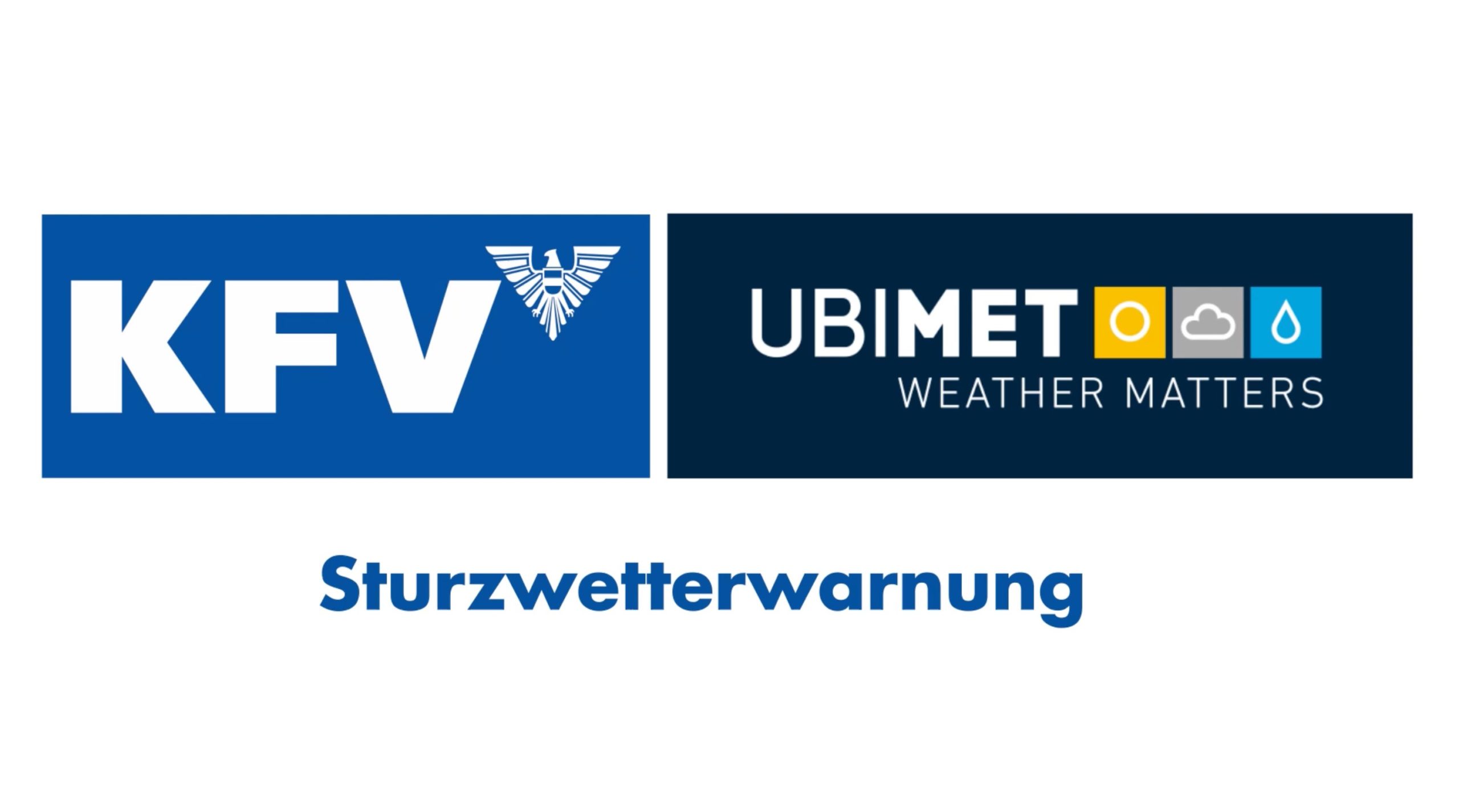 Sturzwetterwarnung – KFV und UBIMET